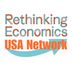 Logo of Rethinking Economics USA